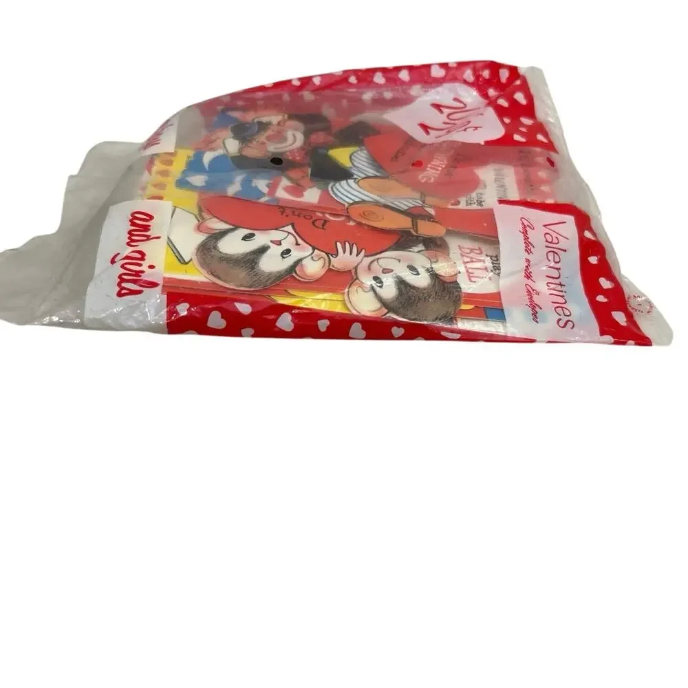 1950’s-1960’s Children’s Valentines Card Pack 20 Unopened Original Packaging NOS